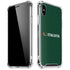 University of Miami Horizontal Mark on Green iPhone X/XS Clear Case