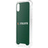 University of Miami Horizontal Mark on Green iPhone XS Clear Case
