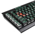 University of Miami Horizontal Mark on Green K95 RGB PLATINUM Mechanical Gaming Keyboard Skin