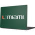 University of Miami Horizontal Mark on Green Apple MacBook Pro 14-inch Skin
