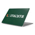 University of Miami Horizontal Mark on Green Apple MacBook Pro 16-inch Skin