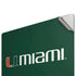 University of Miami Horizontal Mark on Green Apple MacBook Pro 16-inch Skin