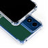 University of Miami Horizontal Mark on Green Moto G Play 4G (2024) Clear Case