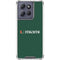 University of Miami Horizontal Mark on Green Moto G Play 5G (2025) Clear Case
