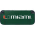 University of Miami Horizontal Mark on Green Nintendo Switch 2 (2025) with Joy-Con Skin
