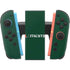 University of Miami Horizontal Mark on Green Nintendo Switch 2 (2025) Joy-Con Controller Skin