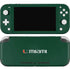 University of Miami Horizontal Mark on Green Nintendo Skins