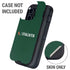University of Miami Horizontal Mark on Green Otterbox Defender iPhone Skin