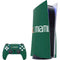 University of Miami Horizontal Mark on Green PlayStation PS5 Skins