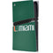 University of Miami Horizontal Mark on Green PS5 Pro Console Skin