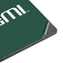 University of Miami Horizontal Mark on Green Surface Laptop 7 15in Skin