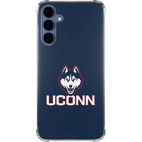 University of Connecticut UConn Logo Galaxy A35 5G Clear Case