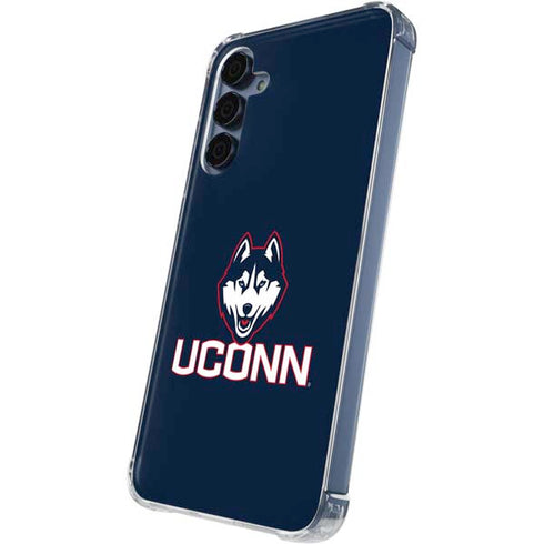University of Connecticut UConn Logo Galaxy A35 5G Clear Case