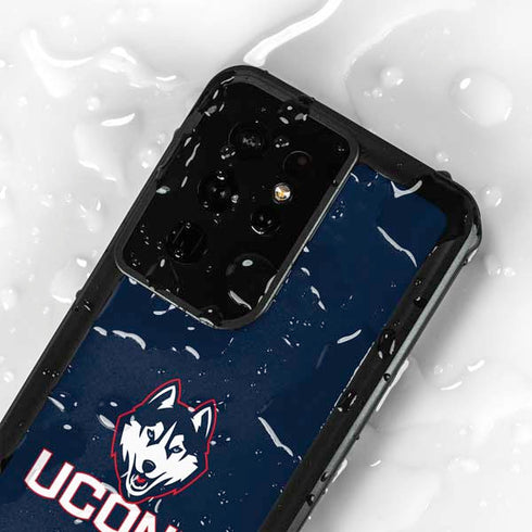 University of Connecticut UConn Logo Galaxy S24 Ultra Waterproof Case