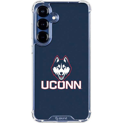 University of Connecticut UConn Logo Galaxy S25 Clear Case