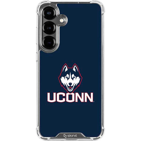 University of Connecticut UConn Logo Galaxy S26 Plus Clear Case