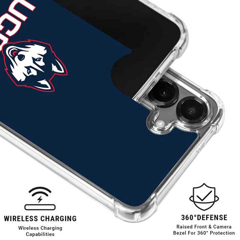 University of Connecticut UConn Logo Galaxy S26 Plus Clear Case