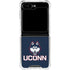 University of Connecticut UConn Logo Galaxy Z Flip6 Clear Case