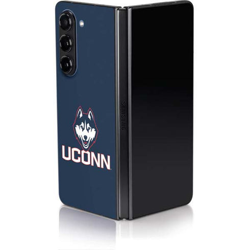 University of Connecticut UConn Logo Galaxy Z Fold5 5G Skin