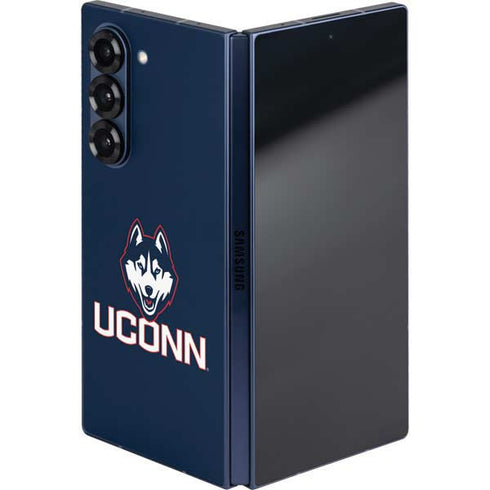 University of Connecticut UConn Logo Galaxy Z Fold6 Skin