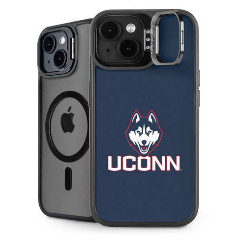 University of Connecticut UConn Logo iPhone 14 Plus Kickstand Case