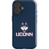 University of Connecticut UConn Logo iPhone 16 Plus Impact Case