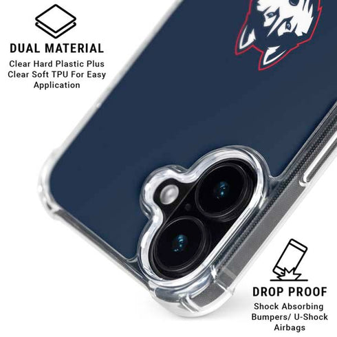University of Connecticut UConn Logo iPhone 16 Plus MagSafe Case