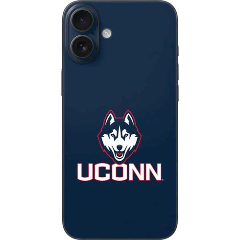 University of Connecticut UConn Logo iPhone 16 Plus Skin