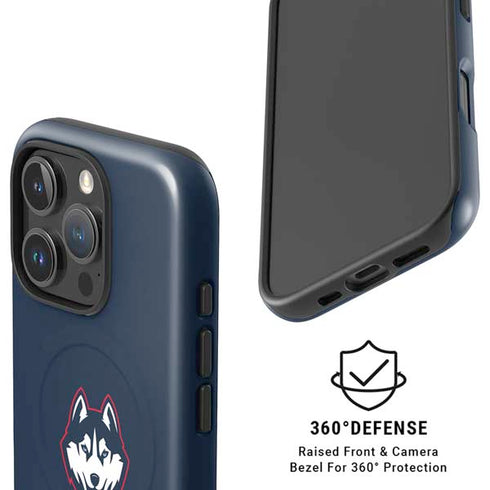 University of Connecticut UConn Logo iPhone 16 Pro Max Magsafe Impact Case