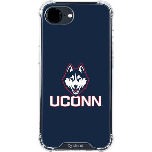 University of Connecticut UConn Logo iPhone 16e Clear Case