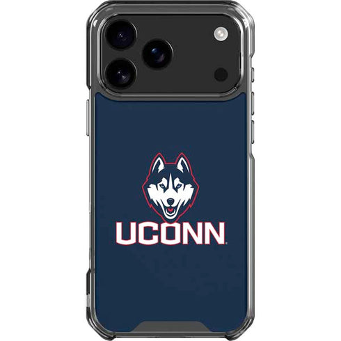 University of Connecticut UConn Logo iPhone 17 Pro Max Clear Case