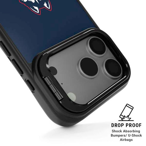 University of Connecticut UConn Logo iPhone 17 Pro Max Kickstand Case
