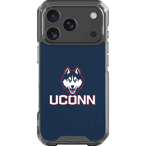 University of Connecticut UConn Logo iPhone 18 Pro Clear Case