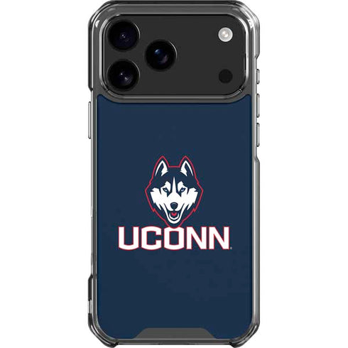 University of Connecticut UConn Logo iPhone 18 Pro Max Clear Case