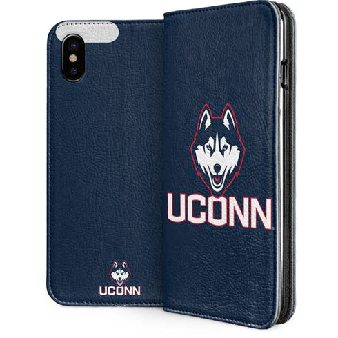 University of Connecticut UConn Logo iPhone 8 Folio Case
