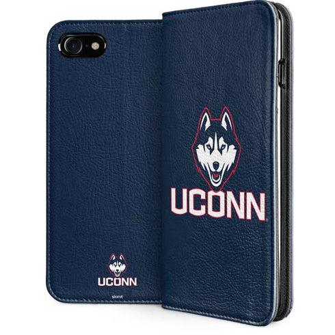 University of Connecticut UConn Logo iPhone SE (2nd & 3rd Gen) Folio Case