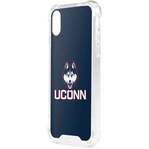 University of Connecticut UConn Logo iPhone XS Clear Case