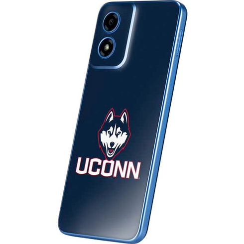 University of Connecticut UConn Logo Moto G Play 4G (2024) Skin