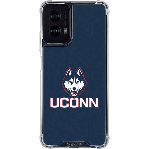 University of Connecticut UConn Logo Moto G Power 5G (2024) Clear Case
