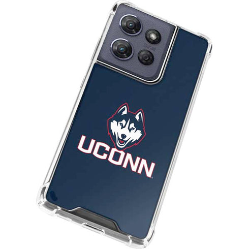 University of Connecticut UConn Logo Moto G Stylus 5G (2025) Clear Case