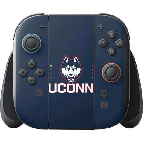 University of Connecticut UConn Logo Nintendo Switch 2 (2025) with Joy-Con Skin