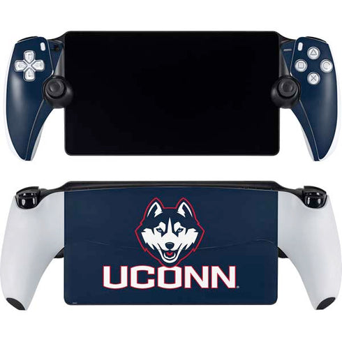 University of Connecticut UConn Logo PlayStation Portal Remote Player Skin