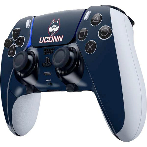 University of Connecticut UConn Logo PS5 DualSense Edge Pro Controller Skin