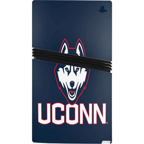 University of Connecticut UConn Logo PS5 Pro Console Skin