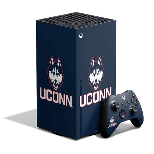 University of Connecticut UConn Logo XBox Series X Digital Edition Bundle Skin