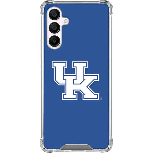 University of Kentucky UK on Blue Galaxy A16 5G Clear Case