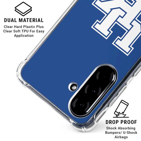University of Kentucky UK on Blue Galaxy A36 5G Clear Case