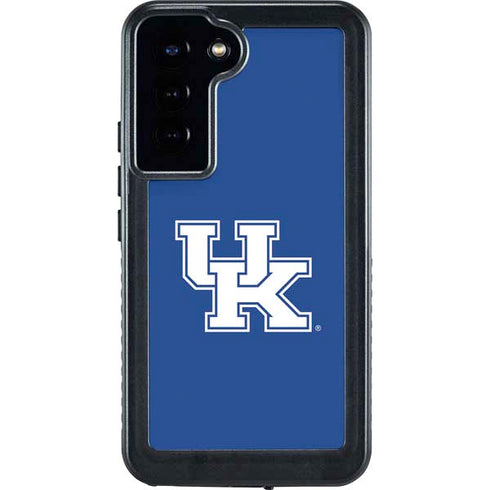 University of Kentucky UK on Blue Galaxy S24 Plus Waterproof Case