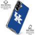 University of Kentucky UK on Blue Galaxy S26 Plus Clear Case
