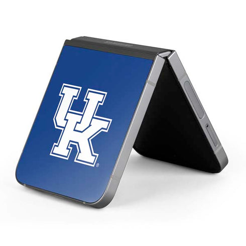 University of Kentucky UK on Blue Galaxy Z Flip6 Skin